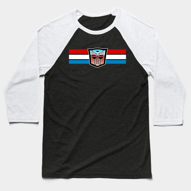 Transformers Logo Baseball T-Shirt by OniSide